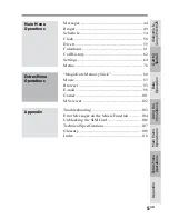 Preview for 5 page of Sony CMD-MZ5 User Manual