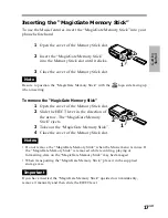 Preview for 17 page of Sony CMD-MZ5 User Manual