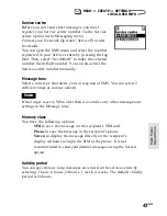 Preview for 47 page of Sony CMD-MZ5 User Manual