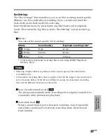 Preview for 87 page of Sony CMD-MZ5 User Manual