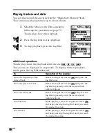 Preview for 88 page of Sony CMD-MZ5 User Manual