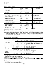 Предварительный просмотр 10 страницы Sony CMOS CXP854P60 Specification