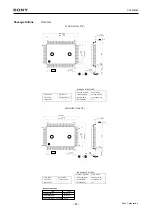 Предварительный просмотр 21 страницы Sony CMOS CXP854P60 Specification