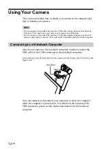 Предварительный просмотр 12 страницы Sony CMR-PC1 USB Operating Instructions Manual