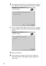 Preview for 8 page of Sony CMR-PC2 USB Operating Instructions Manual