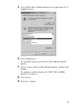 Preview for 11 page of Sony CMR-PC2 USB Operating Instructions Manual