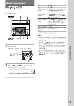 Предварительный просмотр 12 страницы Sony CMT-101 Operating Instructions Manual