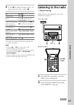 Предварительный просмотр 18 страницы Sony CMT-101 Operating Instructions Manual