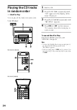 Предварительный просмотр 25 страницы Sony CMT-101 Operating Instructions Manual