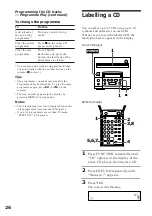 Предварительный просмотр 27 страницы Sony CMT-101 Operating Instructions Manual