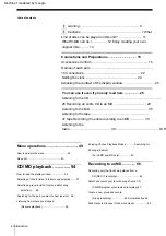 Preview for 4 page of Sony CMT-AH10 Instruction Manual & Warranty