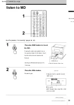 Предварительный просмотр 35 страницы Sony CMT-AH10 Instruction Manual & Warranty