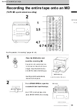 Предварительный просмотр 39 страницы Sony CMT-AH10 Instruction Manual & Warranty