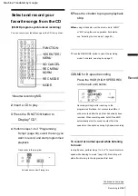 Предварительный просмотр 67 страницы Sony CMT-AH10 Instruction Manual & Warranty