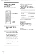 Предварительный просмотр 88 страницы Sony CMT-AH10 Instruction Manual & Warranty