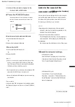 Предварительный просмотр 99 страницы Sony CMT-AH10 Instruction Manual & Warranty