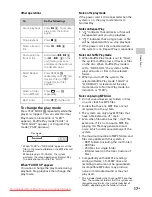 Preview for 17 page of Sony CMT-BT80W Operating Instructions Manual