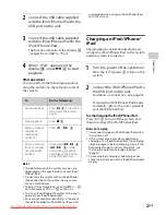 Preview for 21 page of Sony CMT-BT80W Operating Instructions Manual