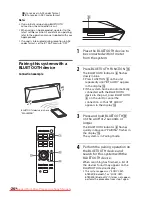 Preview for 26 page of Sony CMT-BT80W Operating Instructions Manual