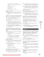 Preview for 61 page of Sony CMT-BT80W Operating Instructions Manual