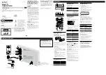 Preview for 1 page of Sony CMT-BX1 Operating Instructions