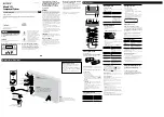 Sony CMT-BX1 Operating Instructions preview