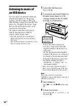 Preview for 14 page of Sony CMT-BX3 Operating Instructions Manual