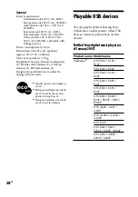 Preview for 28 page of Sony CMT-BX3 Operating Instructions Manual