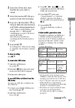 Preview for 15 page of Sony CMT-BX3R Operating Instructions Manual