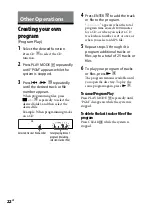 Предварительный просмотр 22 страницы Sony cmt-bx50bt Operating Instructions Manual