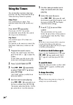 Preview for 24 page of Sony cmt-bx50bt Operating Instructions Manual