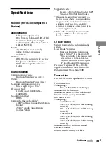 Предварительный просмотр 31 страницы Sony cmt-bx50bt Operating Instructions Manual