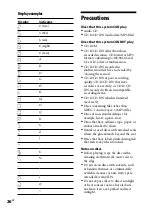 Preview for 26 page of Sony CMT-BX7DAB Operating Instructions Manual