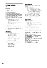 Preview for 28 page of Sony CMT-BX7DAB Operating Instructions Manual