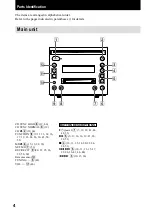 Preview for 4 page of Sony CMT-C7NT Operating Instructions Manual