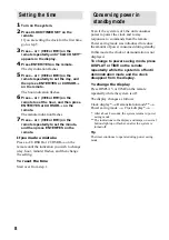 Preview for 8 page of Sony CMT-C7NT Operating Instructions Manual