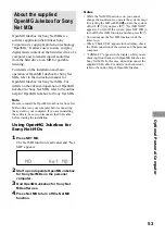 Предварительный просмотр 53 страницы Sony CMT-C7NT Operating Instructions Manual