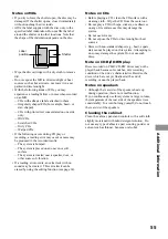 Preview for 55 page of Sony CMT-C7NT Operating Instructions Manual