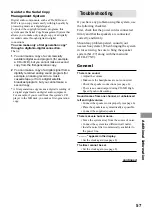 Предварительный просмотр 57 страницы Sony CMT-C7NT Operating Instructions Manual