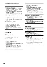 Preview for 58 page of Sony CMT-C7NT Operating Instructions Manual