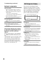 Preview for 60 page of Sony CMT-C7NT Operating Instructions Manual