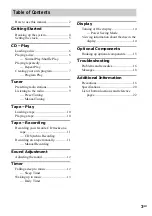 Preview for 3 page of Sony CMT-CEP313 Operating Instructions Manual