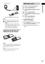 Предварительный просмотр 5 страницы Sony CMT-CEP313 Operating Instructions Manual