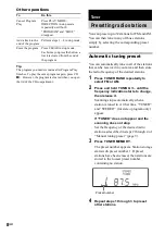 Preview for 8 page of Sony CMT-CEP313 Operating Instructions Manual