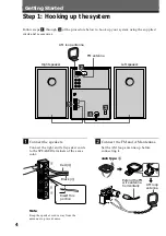 Preview for 4 page of Sony CMT-CP1 - Micro Hi Fi Component System Operating Instructions Manual