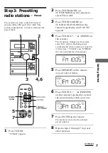 Предварительный просмотр 7 страницы Sony CMT-CP1 - Micro Hi Fi Component System Operating Instructions Manual