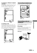 Preview for 9 page of Sony CMT-CP1 - Micro Hi Fi Component System Operating Instructions Manual