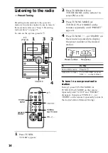 Preview for 14 page of Sony CMT-CP1 - Micro Hi Fi Component System Operating Instructions Manual