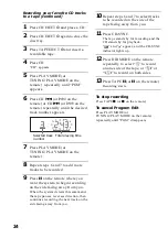 Предварительный просмотр 24 страницы Sony CMT-CP1 - Micro Hi Fi Component System Operating Instructions Manual