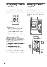 Предварительный просмотр 26 страницы Sony CMT-CP1 - Micro Hi Fi Component System Operating Instructions Manual